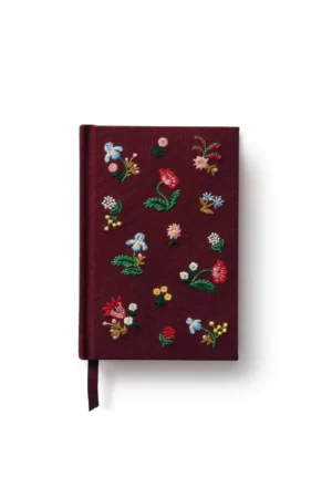 Mini carnet brodé 'Gracie' | RIFLE PAPER CO