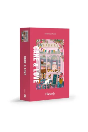 Puzzle 1000 pièces 'Cake & love' | PIECELY