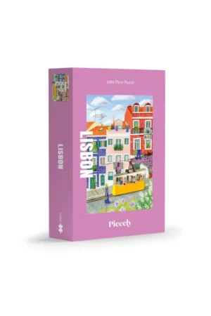 Puzzle 1000 pièces 'Lisbon' | PIECELY