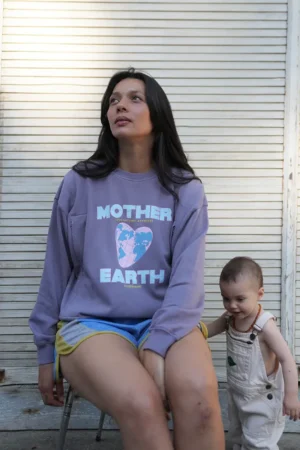 Sweat d'allaitement 'Planète Mère' | TAJINEBANANE