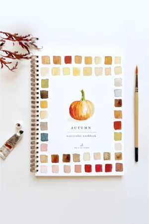 Cahier d'aquarelle 'Autumn' | EMILY LEX STUDIO