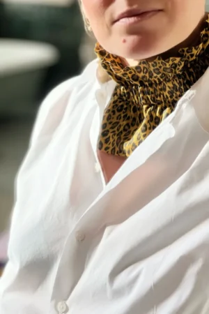 Col amovible Léopard | MA PRUNE CÉLESTE