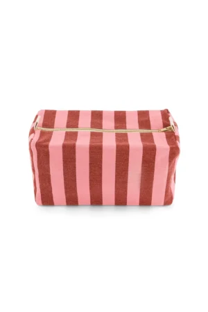 Trousse de toilette 'Vic' Brick / Pink | ROSE IN APRIL