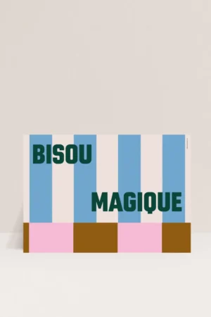 Affiche 30x40cm 'Bisou magique' | PAPIER AND CO.
