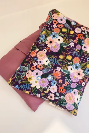 Bouillotte sèche Petit Garden purple | NOMADEIN