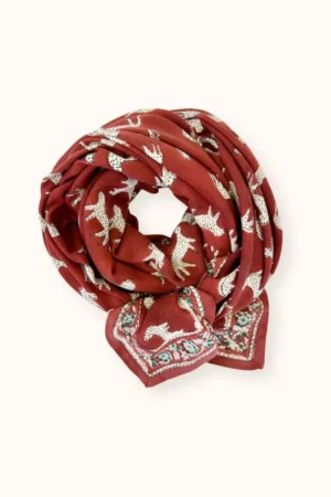 Foulard Latika 'Bengale' Fire | APACHES COLLECTIONS
