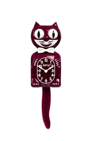 Pendule Kit-Cat Chat rubis | KIT-CAT