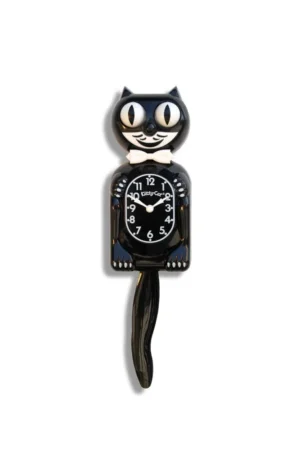 Pendule Kitty-Cat Chaton noir | KIT-CAT