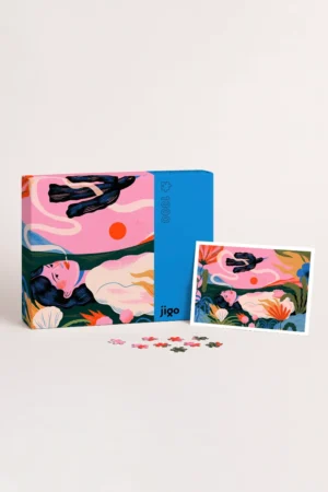 Puzzle 'Burning' par Clara Super Duper | JIGO ATELIER