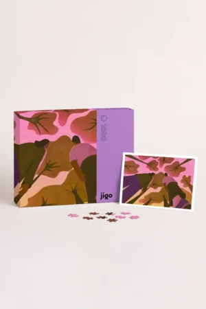 Puzzle 'The Woods' par Holly Stapleton | JIGO ATELIER