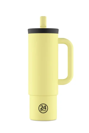 Straw Cup isotherme en inox 'Citrus' | 24 BOTTLES