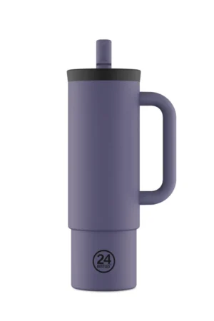 Straw Cup isotherme en inox 'Dusk' | 24 BOTTLES