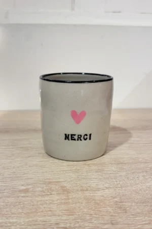 Tasse Messagère 'Merci' | 1100 DEGRES