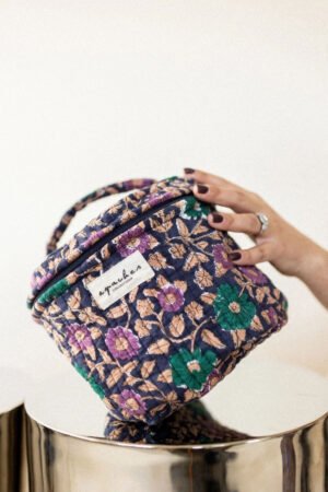 Vanity 'Tara' Coeur Navy Forest | APACHES COLLECTIONS