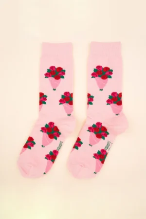 Chaussettes Bouquet de rose | COUCOU SUZETTE