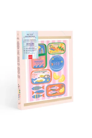 Kit de Diamond Painting 'Sardine Cans' | LA PETITE ÉPICERIE