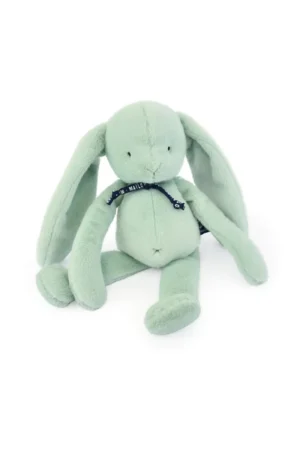 Peluche Lapin 'Méloé' Vert sauge | MAÏLOU TRADITION