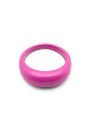 Bague 'Color Chunky' Electric Fuchsia Pink | LULU COPENHAGEN