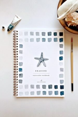 Cahier d'aquarelle 'Seaside' | EMILY LEX STUDIO