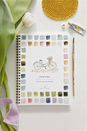Cahier d'aquarelle 'Spring' | EMILY LEX STUDIO