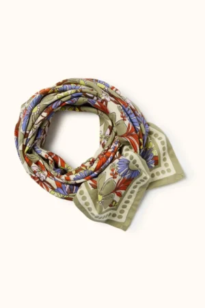 Foulard 'Latika' Bouquet Macadamia | APACHES COLLECTIONS