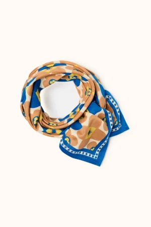 Foulard 'Latika' Caleido True Blue | APACHES COLLECTIONS