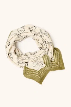 Foulard 'Latika' Pongo Macadamia | APACHES COLLECTIONS