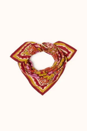 Petit foulard 'Manika' Janie Dahlia | APACHES COLLECTIONS