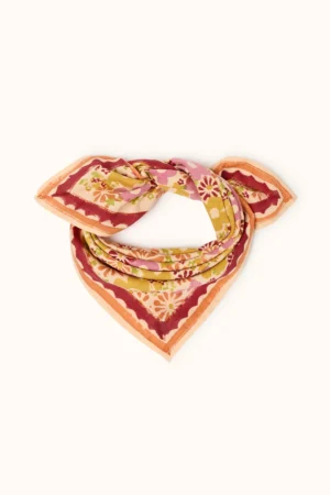 Petit foulard 'Manika' Janie Mango | APACHES COLLECTIONS