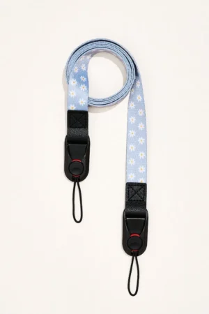 Sangle bandoulière 'Blue daisy' | TIMELENS