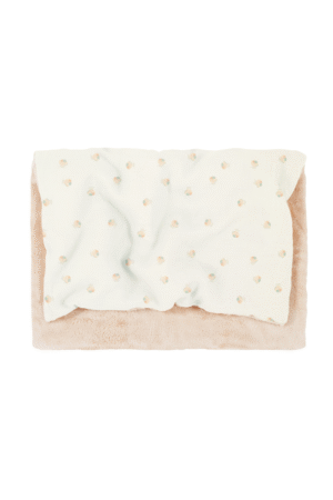 Couverture d'hiver en double gaze de coton 'Wabi-Sabi' Blossom | NOBODINOZ