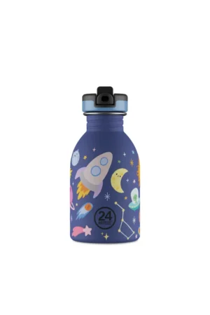 Gourde Kids en inox 'Space Friends' 25cL | 24 BOTTLES