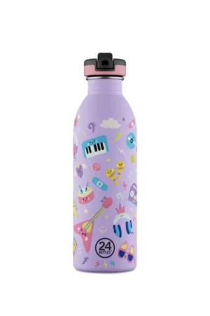 Gourde Kids en inox 'Music Friends' | 24 BOTTLES
