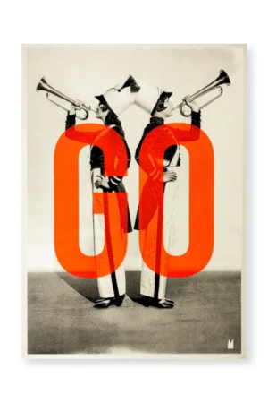 Affiche 'GO' 50x70cm | CARTE KENCRE