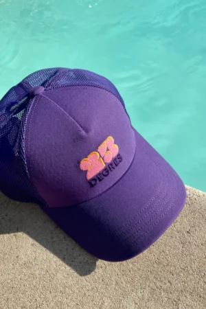 Casquette 'Sunshine' Prune | 23 DEGRES
