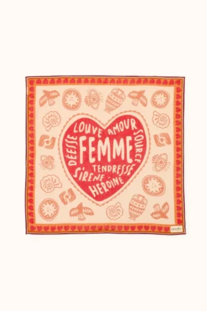 Foulard 'Mamavida' Mummy Fire | APACHES COLLECTIONS