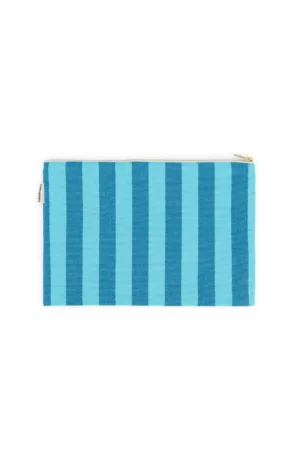Pochette ‘Lili’ Rayures Capri / Tahitian | ROSE IN APRIL