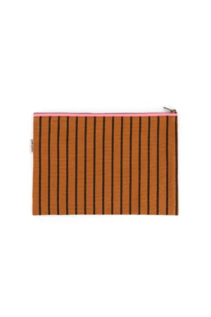 Pochette ‘Lili’ Rayures Tennis Ginger | ROSE IN APRIL