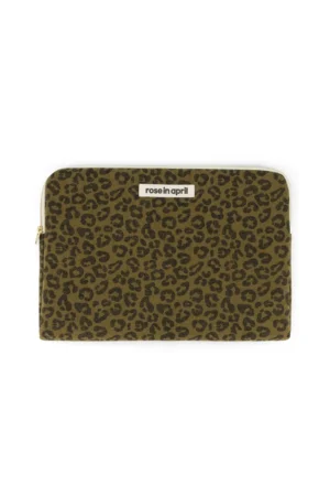 Housse d'ordinateur 'Maya' 15-16" Graou Olive | ROSE IN APRIL