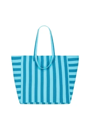 Sac cabas 'Elisa' Rayures Capri / Tahitian | ROSE IN APRIL