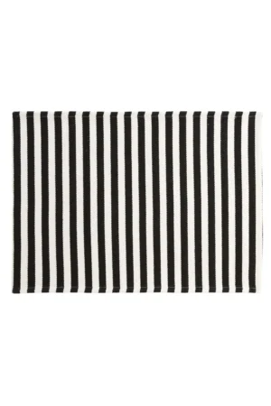 Set de table Rayures noires | GABRIELLE PARIS