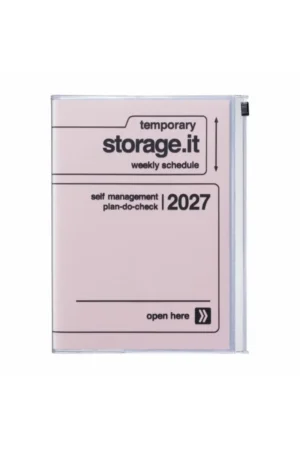 Agenda A5 ‘Storage' Pink 2026/2027 | MARK'S