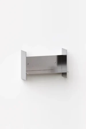 Étagère murale PLI édition CORE en inox brossé 30x15cm | TIPTOE