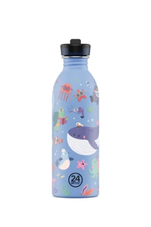 Gourde Kids en inox 'Ocean Friends' | 24 BOTTLES