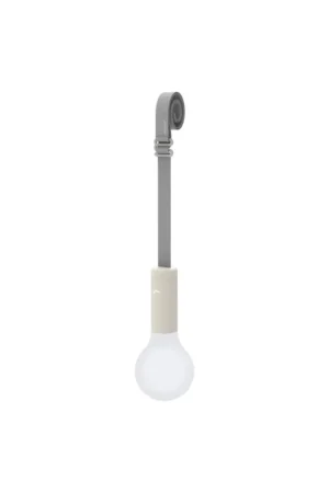 Lampe ‘APLÔ' Gris argile & sangle de suspension | FERMOB