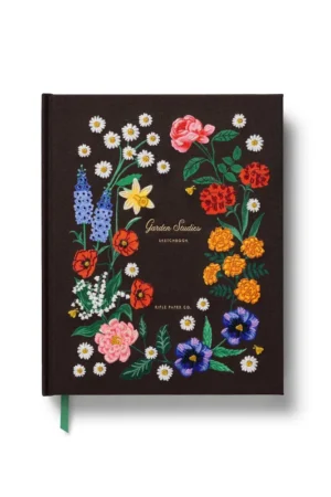 Carnet brodé 'Garden study' | RIFLE PAPER CO