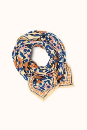 Foulard ‘Latika’ Coeur Bleu royal | APACHES