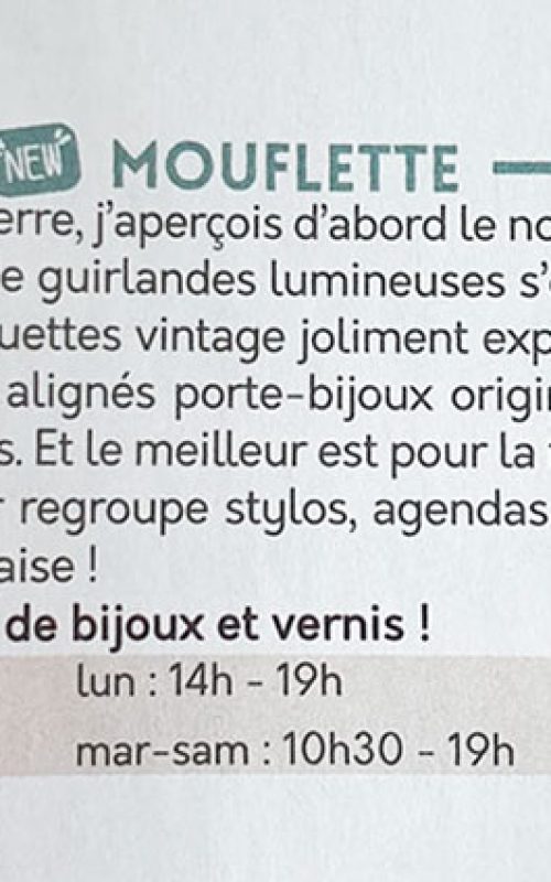 LE CHTI - Mouflette