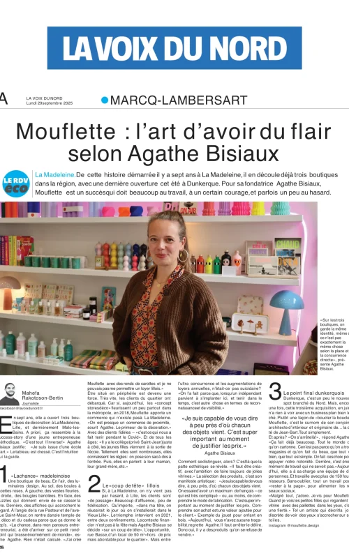La Voix du Nord - Mouflette