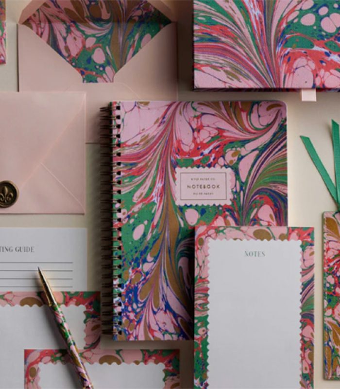 Cahier 'Posy' Bordeaux | RIFLE PAPER CO